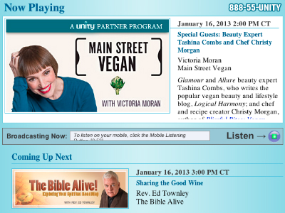 Logical Harmony Was on Main Street Vegan Radio!