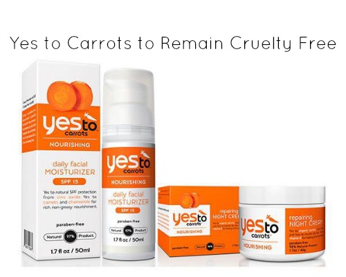 Yes to Carrots to Remain Cruelty Free!
