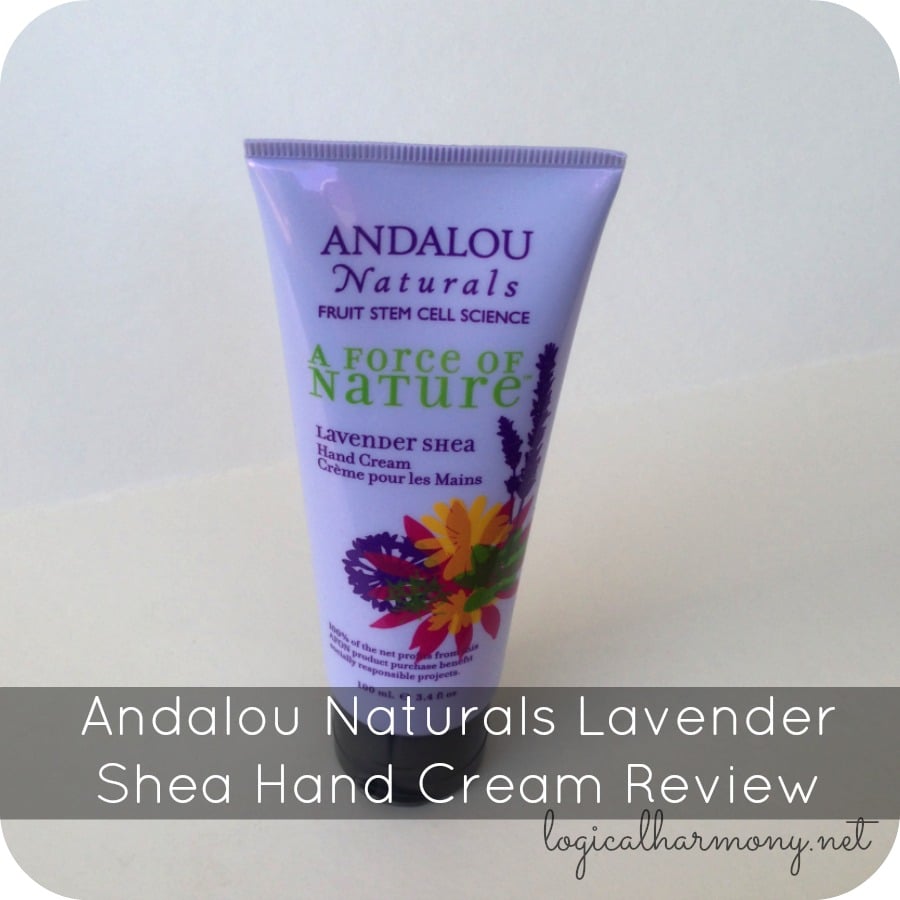 Andalou Naturals Lavender Shea Hand Cream Review