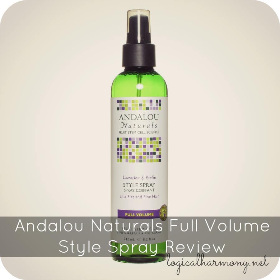 Andalou Naturals Full Volume Style Spray Review