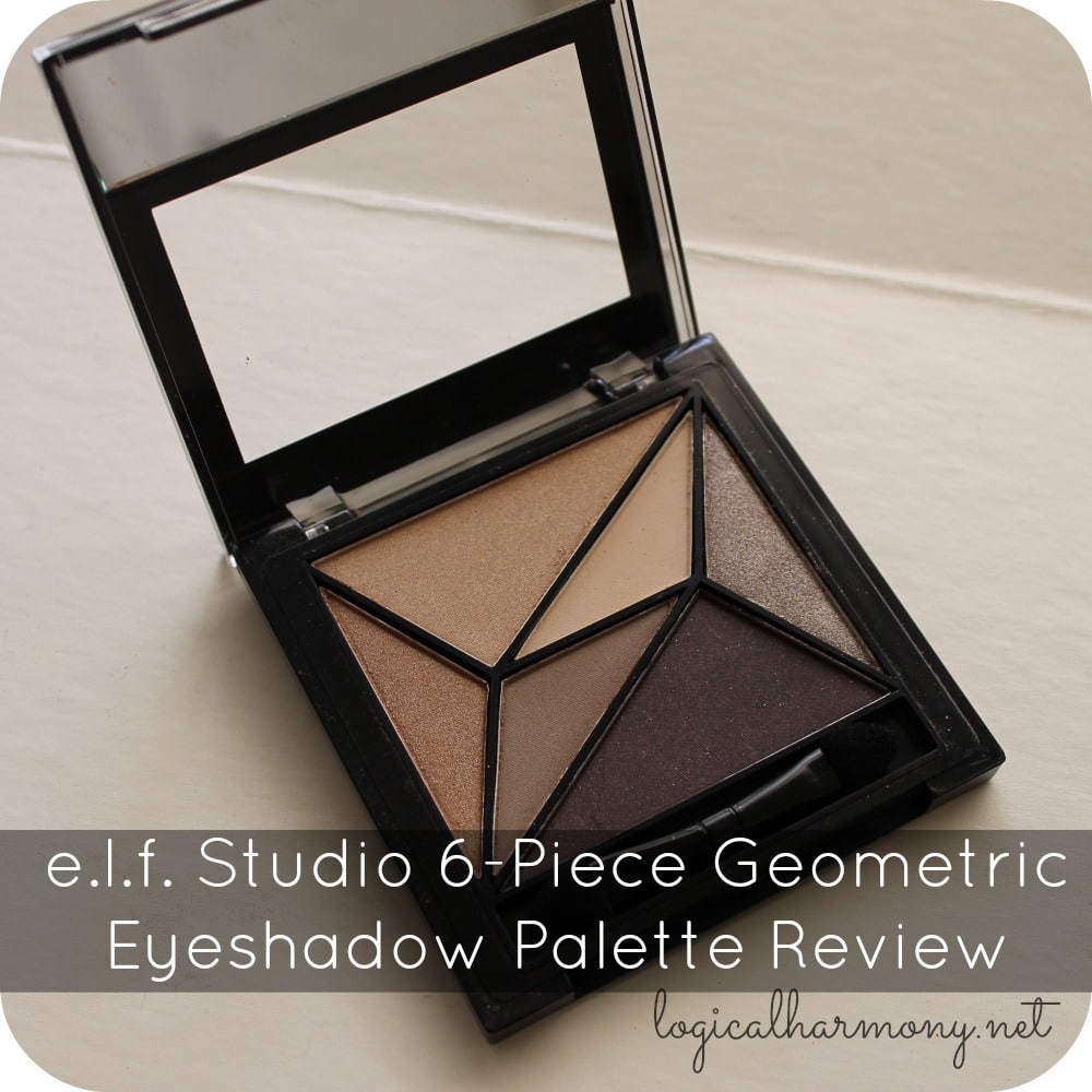 e.l.f. Studio 6-Piece Geometric Eyeshadow Palette Review