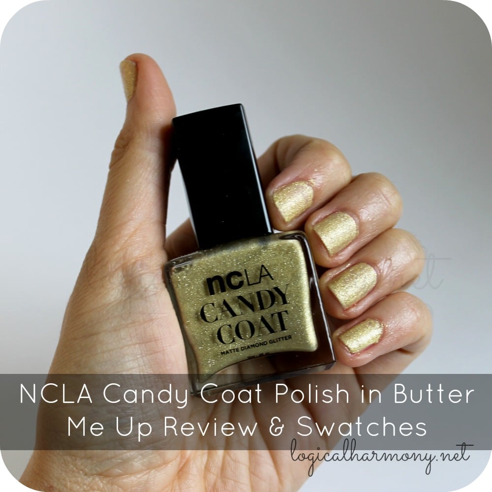 NCLA Candy Coat Polish in Butter Me Up Review & Swatches