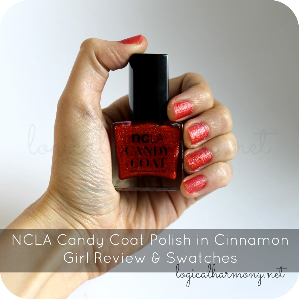 NCLA Candy Coat Polish in Cinnamon Girl Review & Swatches