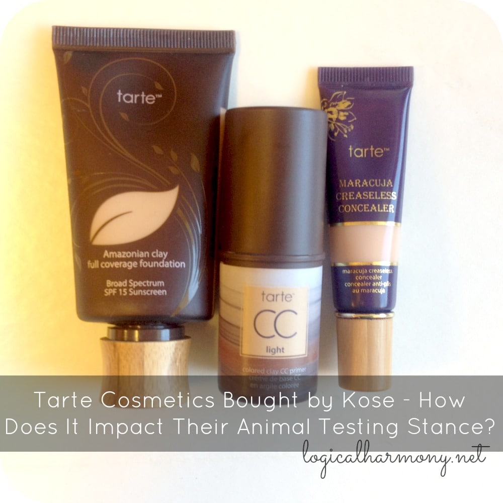 Tarte Cosmetics Bought by Kose - How Does It Impact Their Animal Testing Stance?