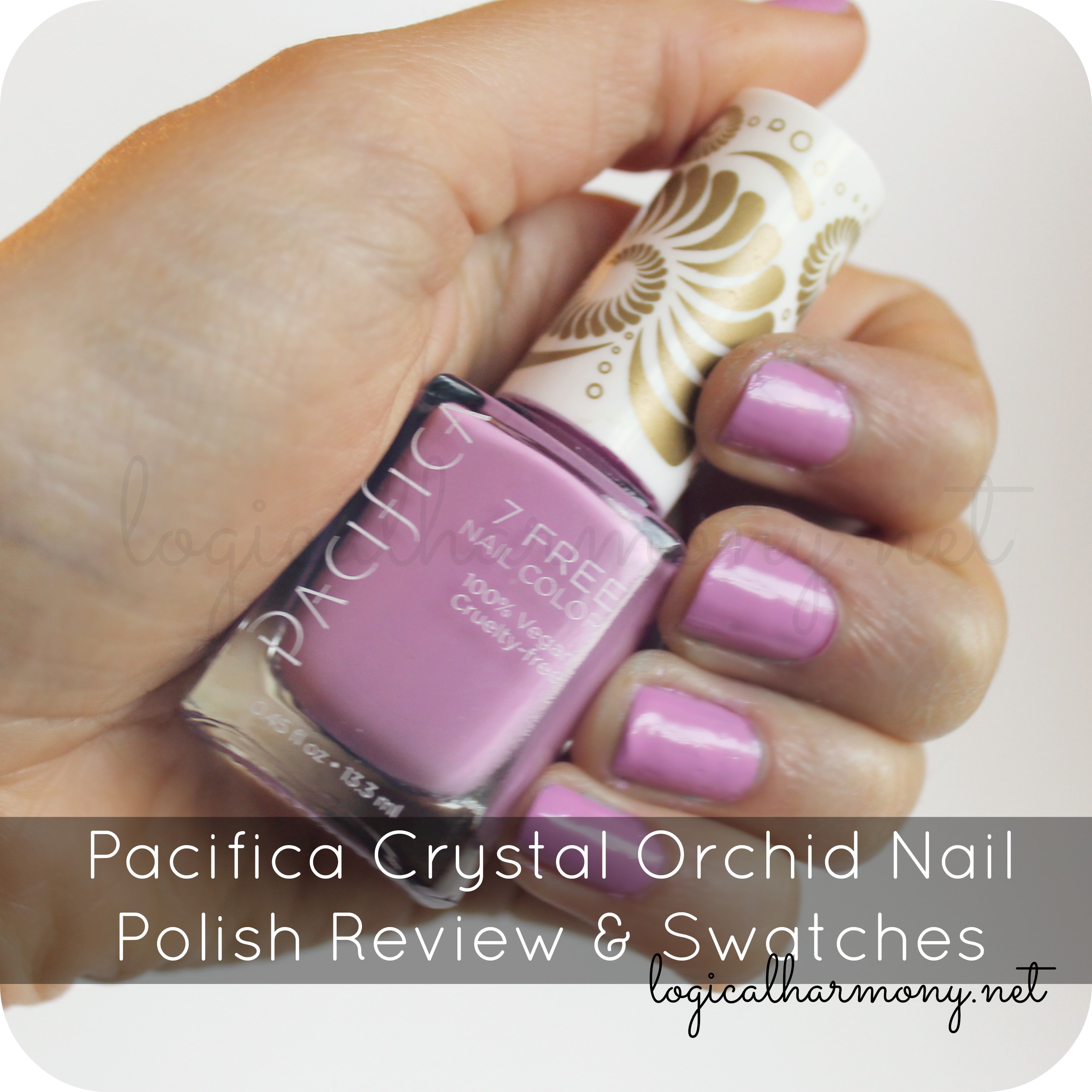 Pacifica Crystal Orchid Nail Polish Review & Swatches