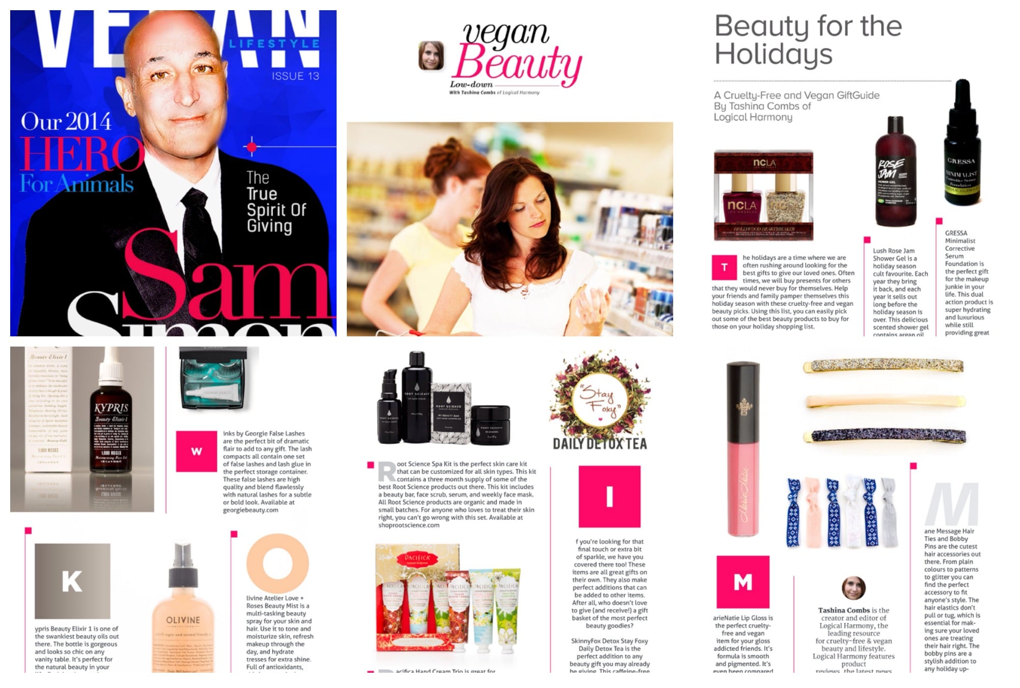 Beauty for the Holidays - A Cruelty Free & Vegan Gift Guide in Vegan Lifestyle Magazine