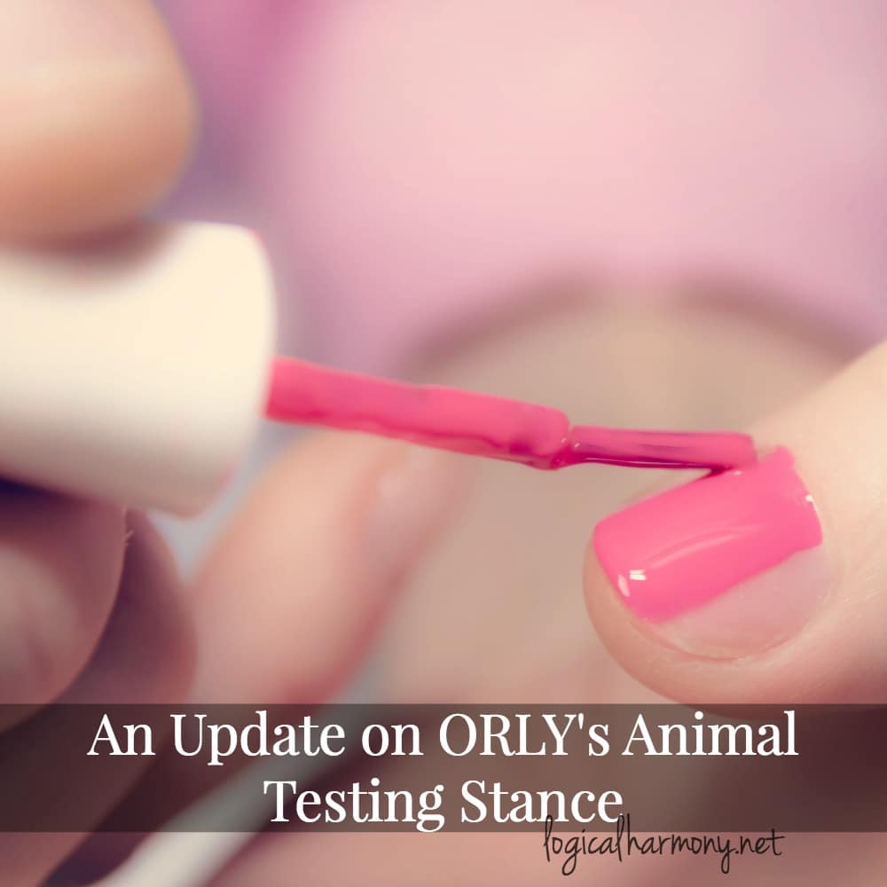 An Update on ORLY's Animal Testing Stance