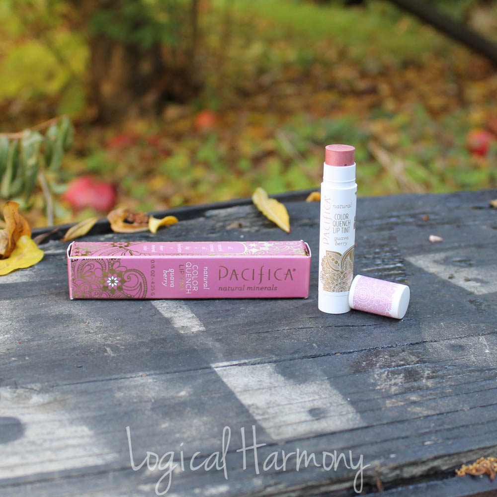 Pacifica Color Quench Natural Lip Tint in Guava Berry