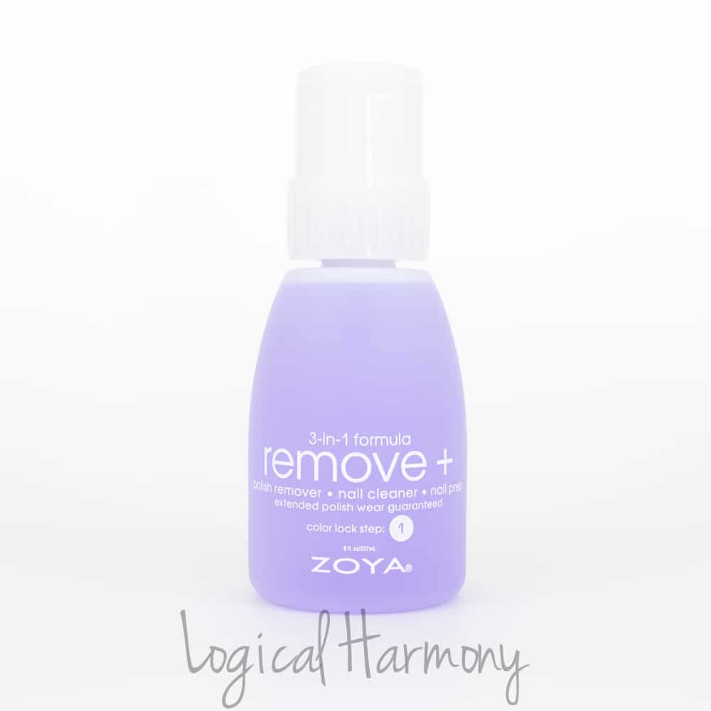 Zoya Remove Plus Nail Polish Remover Review Logical Harmony