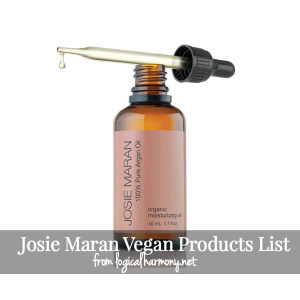 Josie Maran Vegan Products List - Logical Harmony