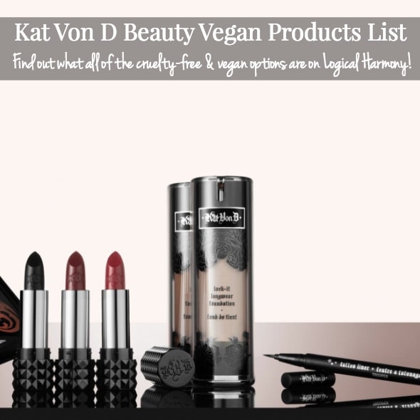 Kat Von D Beauty Vegan Products List