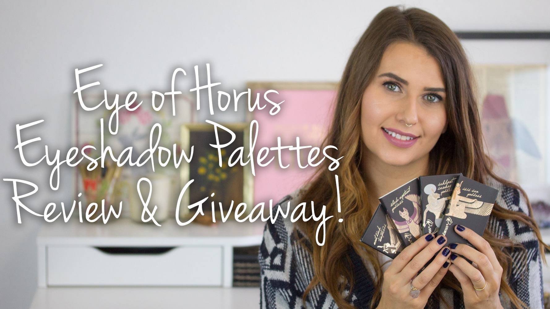 Eye of Horus Eyeshadow Palettes Review & Giveaway!