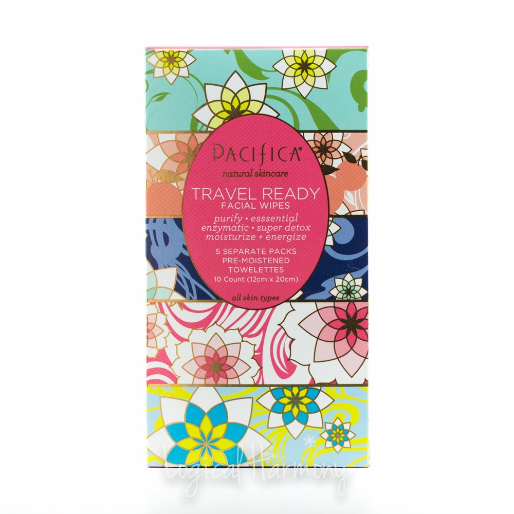 Pacifica Travel Ready Facial Wipes Set Review
