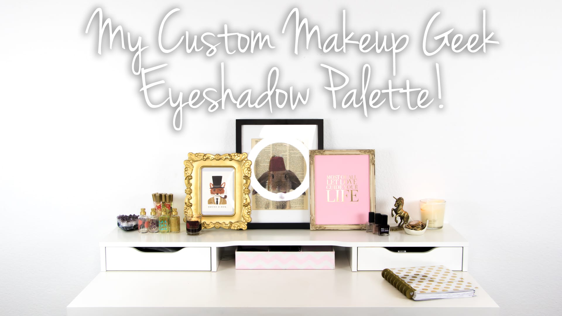 My Custom Makeup Geek Eyeshadow Palette Video