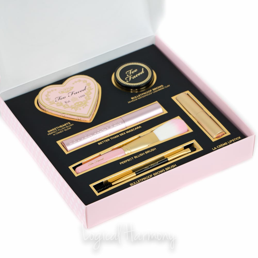 Too Faced All You Need Is Love and Makeup Collection