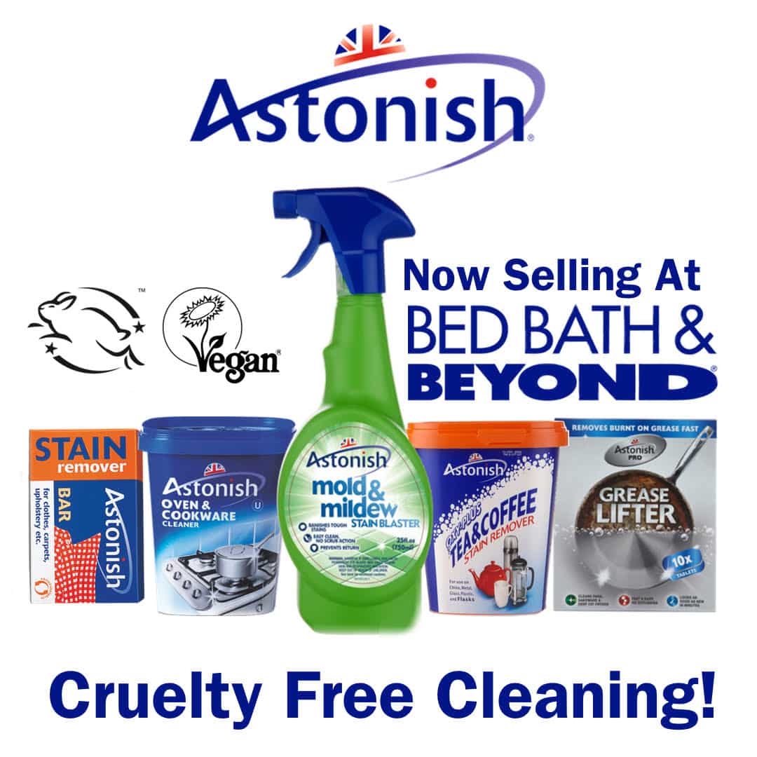 Cruelty-Free Cleaning Brand Astonish Launching in US!