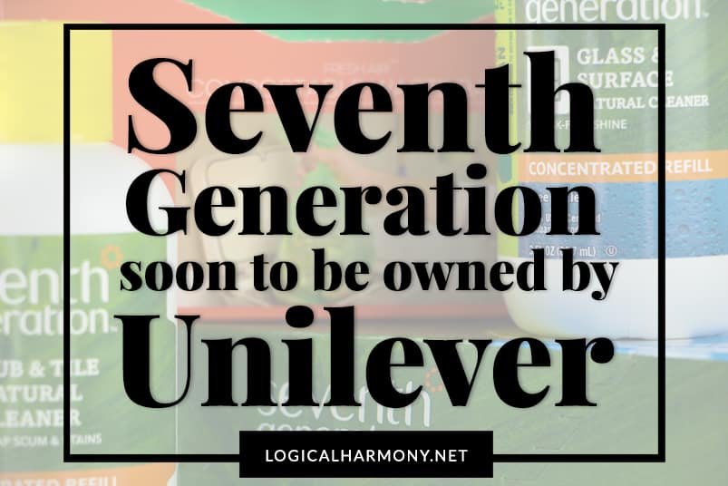 Seventh Generation to be Bought by Unilever