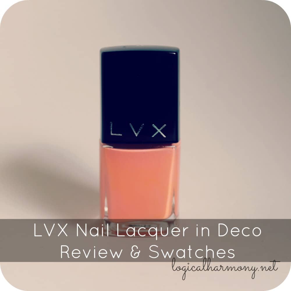LVX Nail Lacquer in Deco Review & Swatches