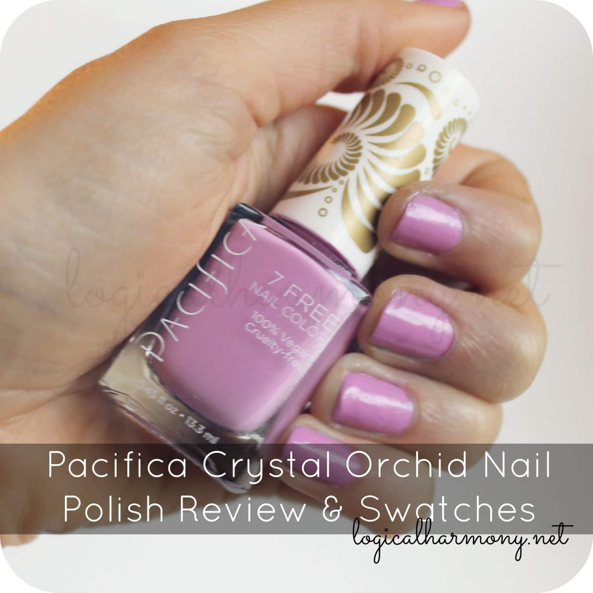 Pacifica Crystal Orchid Nail Polish Review & Swatches