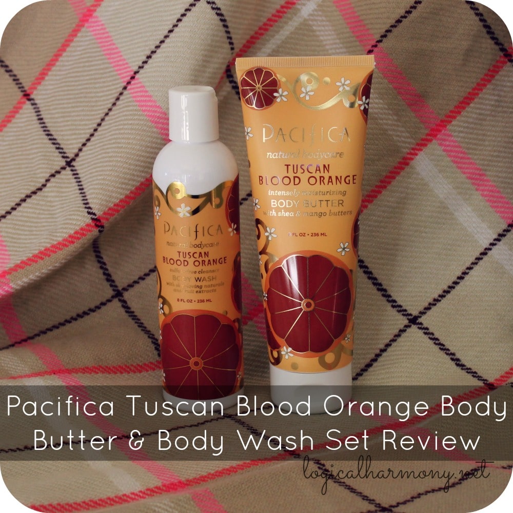 Pacifica Tuscan Blood Orange Body Butter & Body Wash Set Review