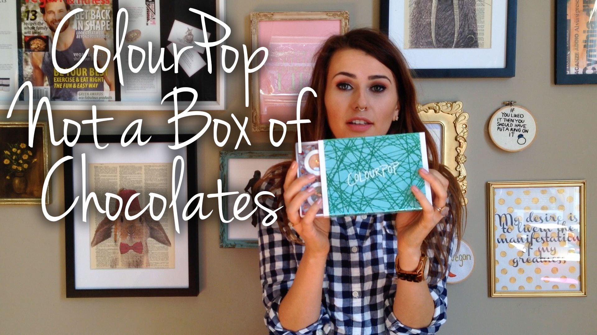 ColourPop Not a Box of Chocolates Swatches Video