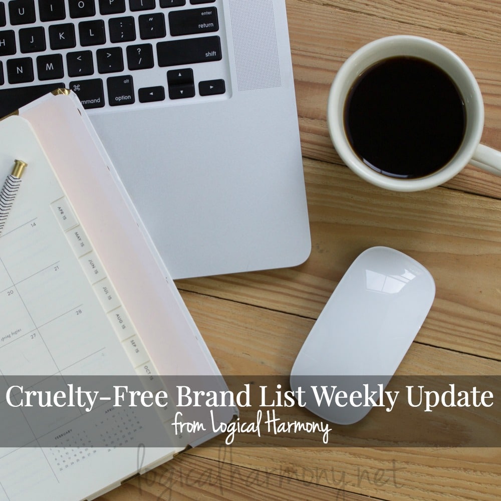 Cruelty Free Brand List Weekly Update