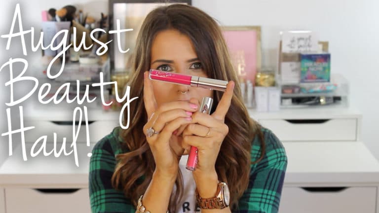 August Beauty Haul Video