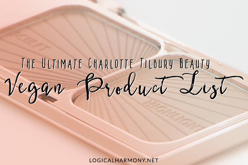 Charlotte Tilbury Vegan Products List