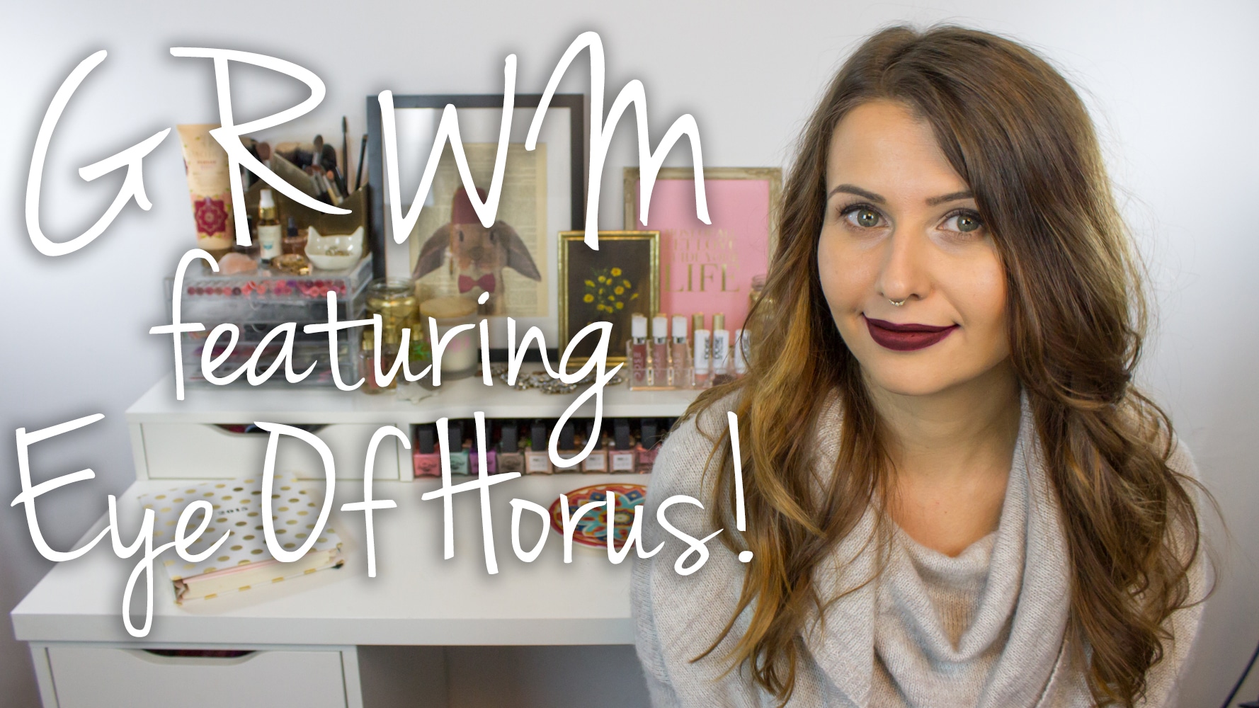 Get Ready with Me featuring Eye of Horus Cosmetics Video