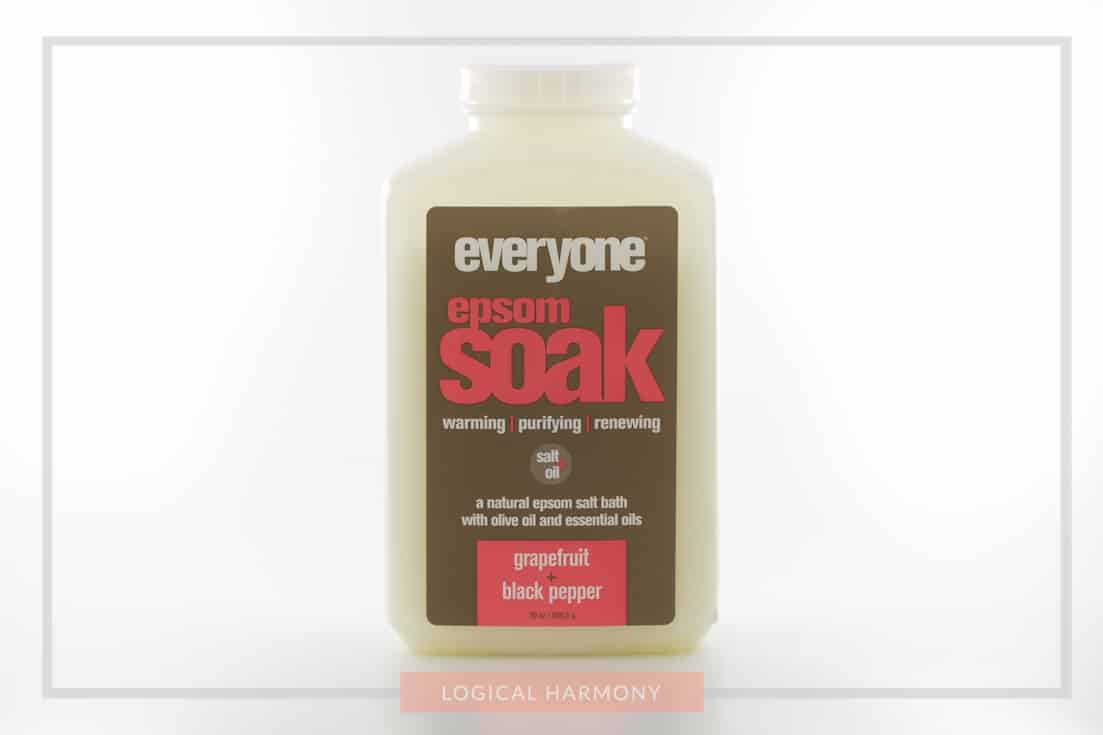 EO Products Grapefruit & Black Pepper Epsom Salt Bath Soak Review