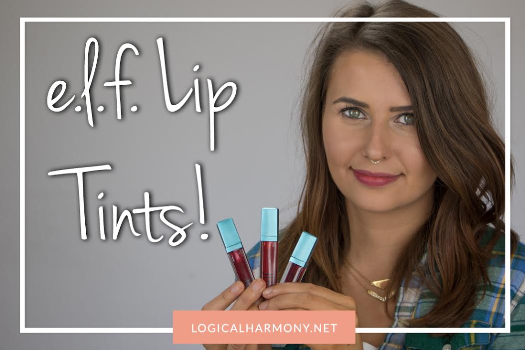 ELF Radiant Gel Lip Tints Swatches & Try On