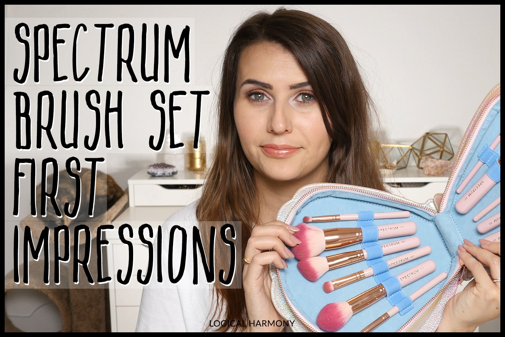 Spectrum Collections The Bomb Shell Pearly Queen Cruelty-Free Brushes First Impressions