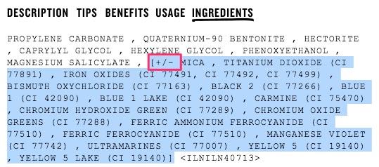 The Truth Behind May Contain Ingredient Lists