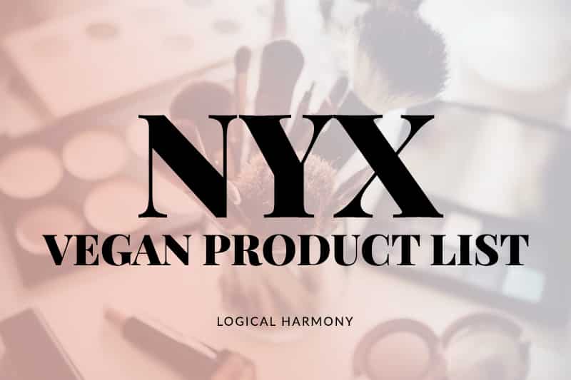 NYX Vegan Products List