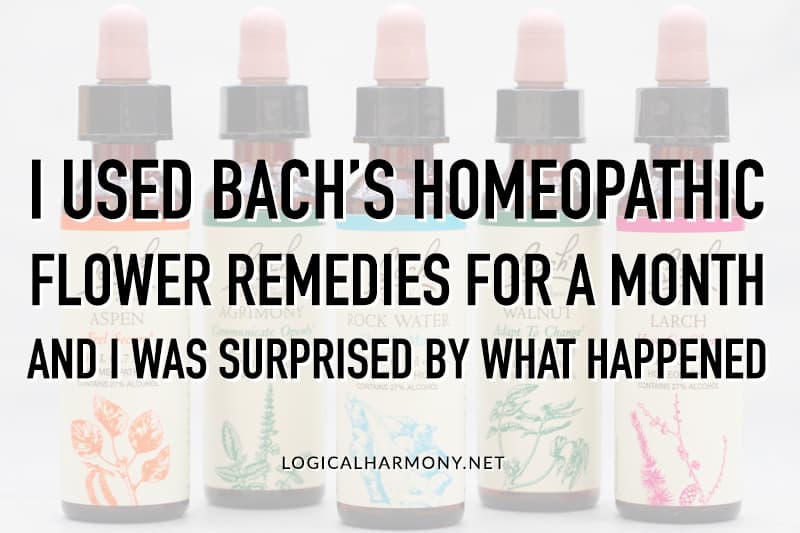 I Used BACH Homeopathic Flower Remedies for a Month and I Was Surprised by What Happened #ad