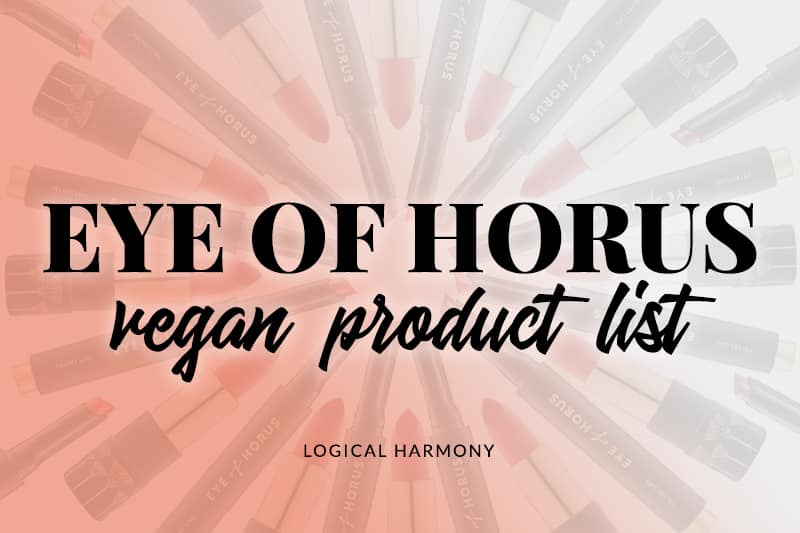 Eye of Horus Vegan Products