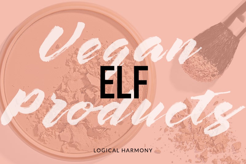 seznam produktů ELF Vegan