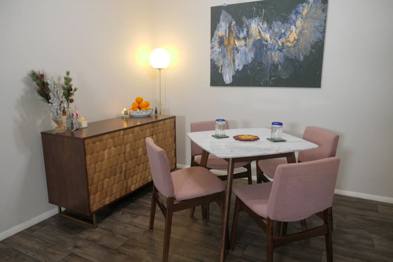 My Small Dining Room Makeover & Tour with Article!