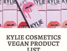 Kylie Cosmetics Vegan Products List