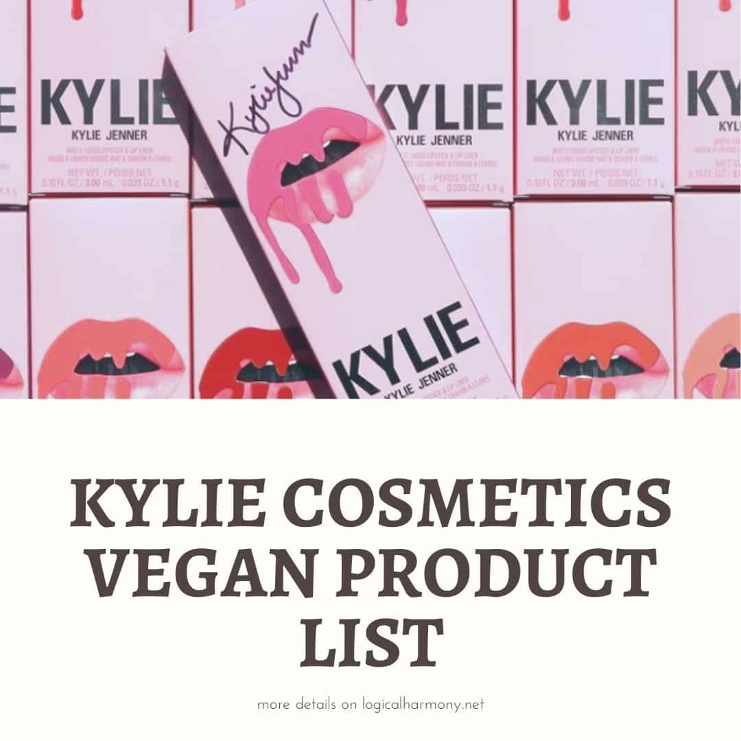 Kylie Cosmetics Vegan Product List