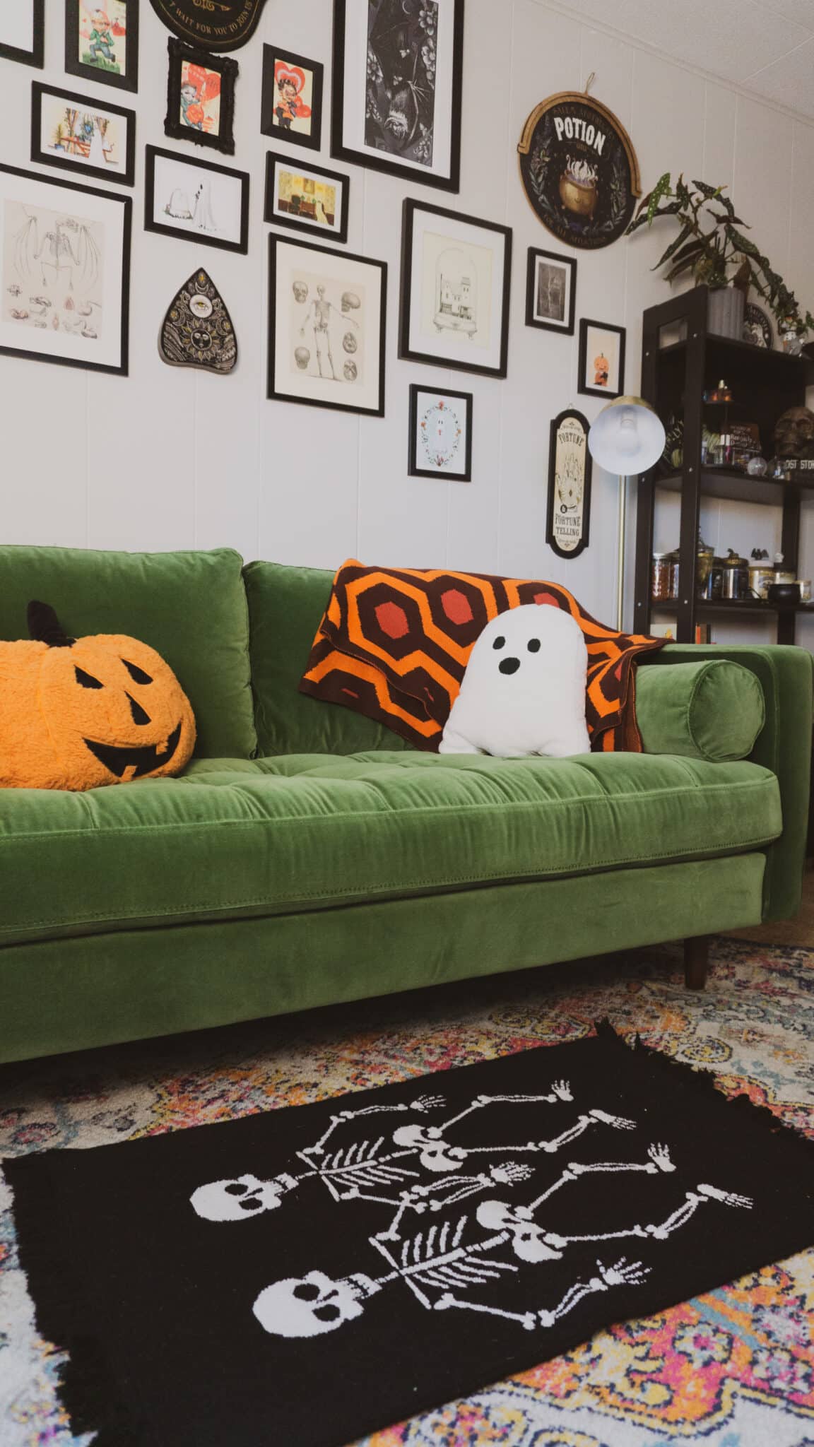 Decorate My Spooky Mid-Century Modern Home Office with Me & Article!